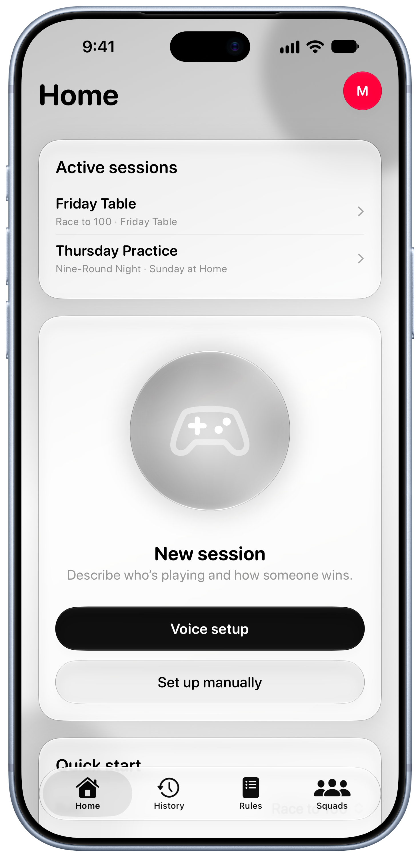 House Rules on iPhone 18 Pro Max showing Home in the Grey tint, light appearance.